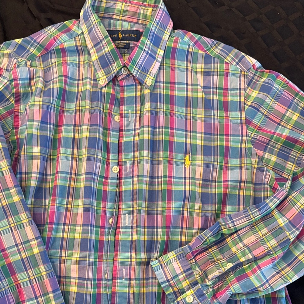 Polo by Ralph Lauren Vibrant Plaid Men's Shirt